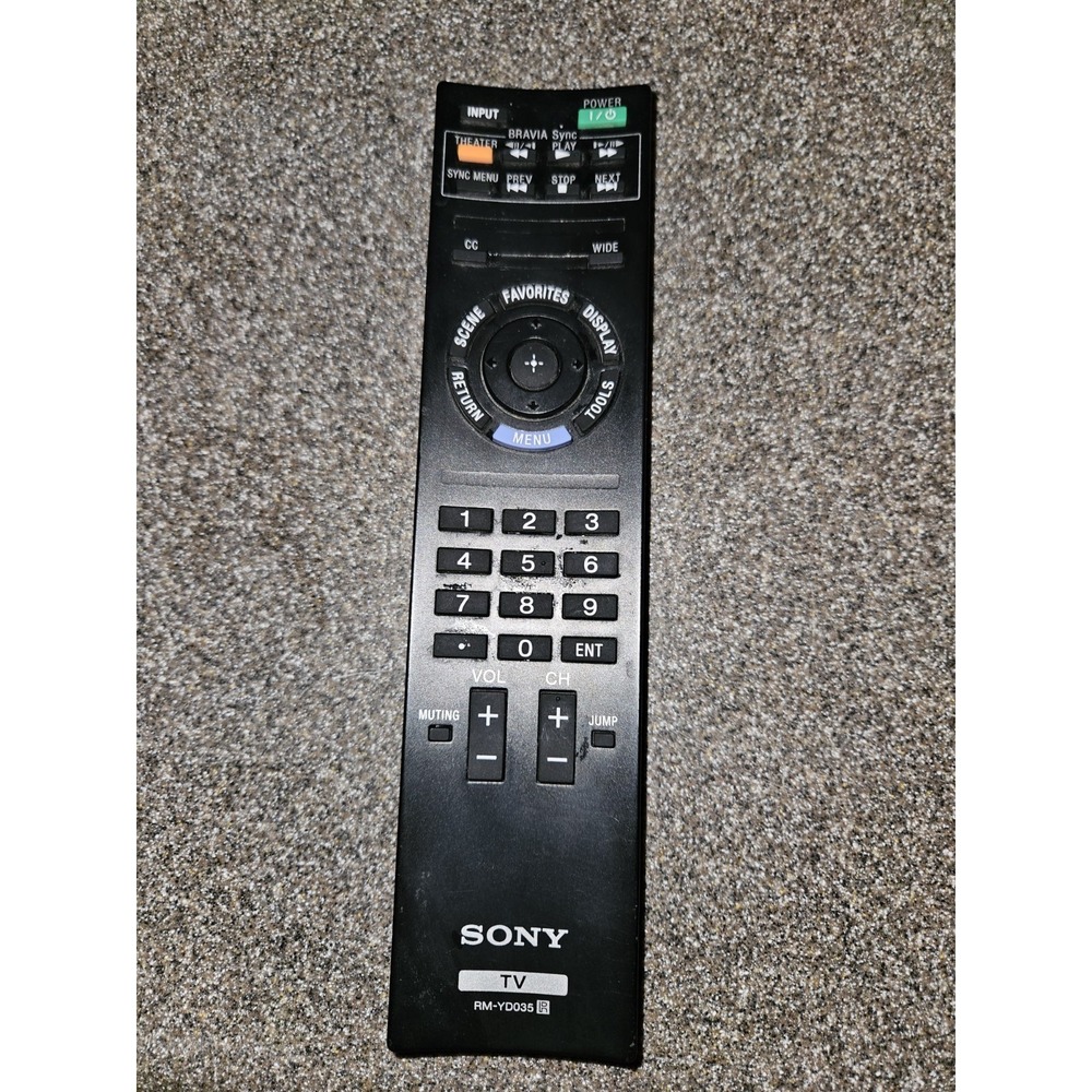 Sony Wireless Remote Control RM-YD035 Black for BRAVIA TV